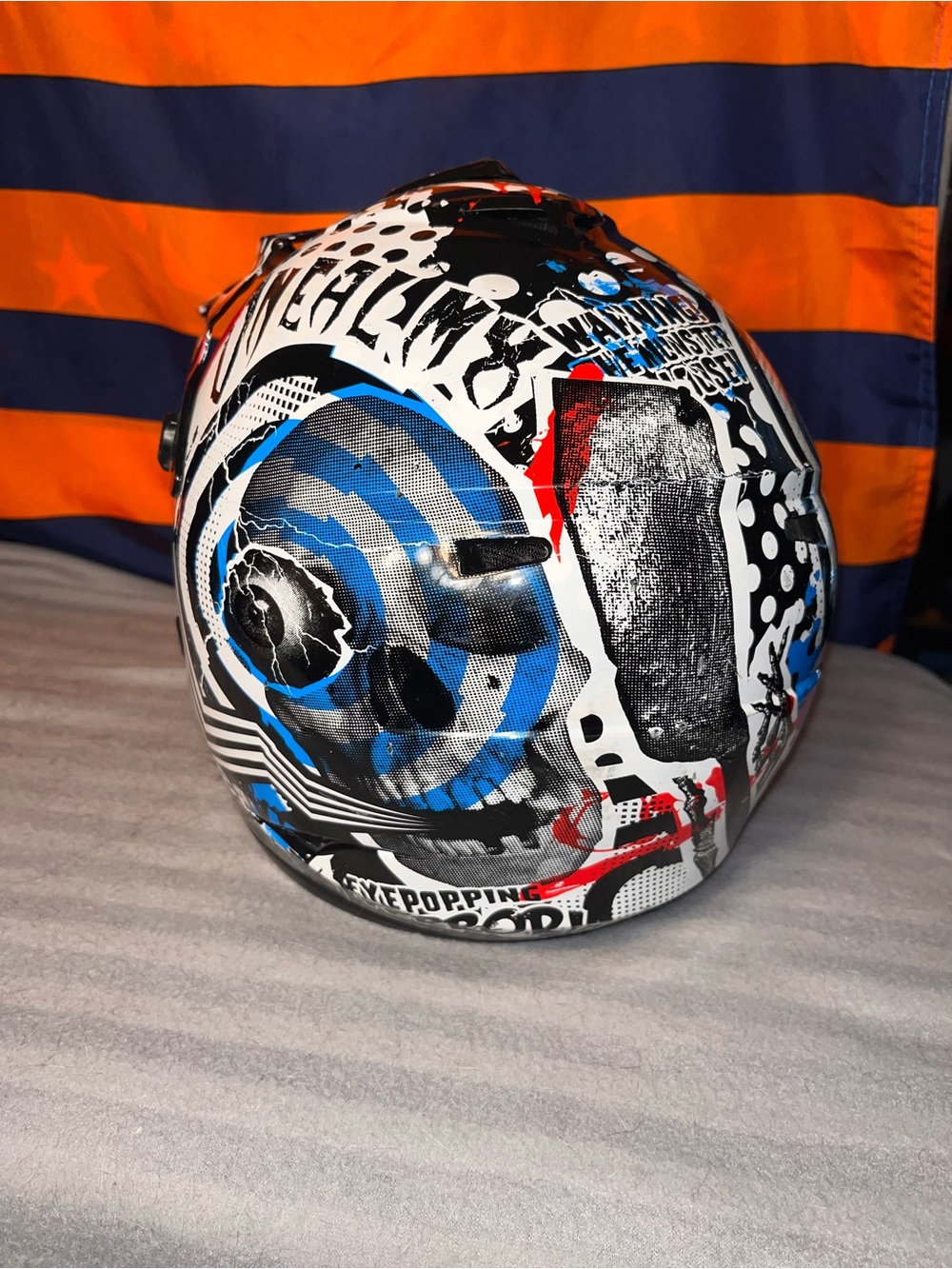 O’Neal Series 2 Helmet Motocross DOT youth Size small all over print - Picture 2 of 7